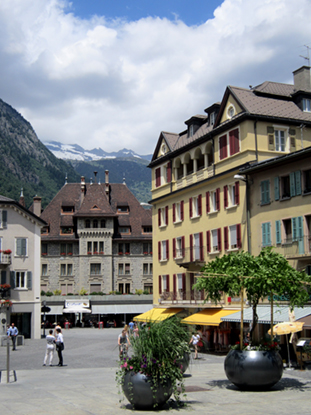 Details from Brig, German speaking canton